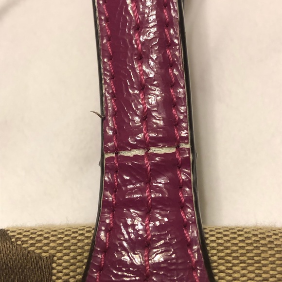 Coach canvas handbag, used - Picture 6 of 6